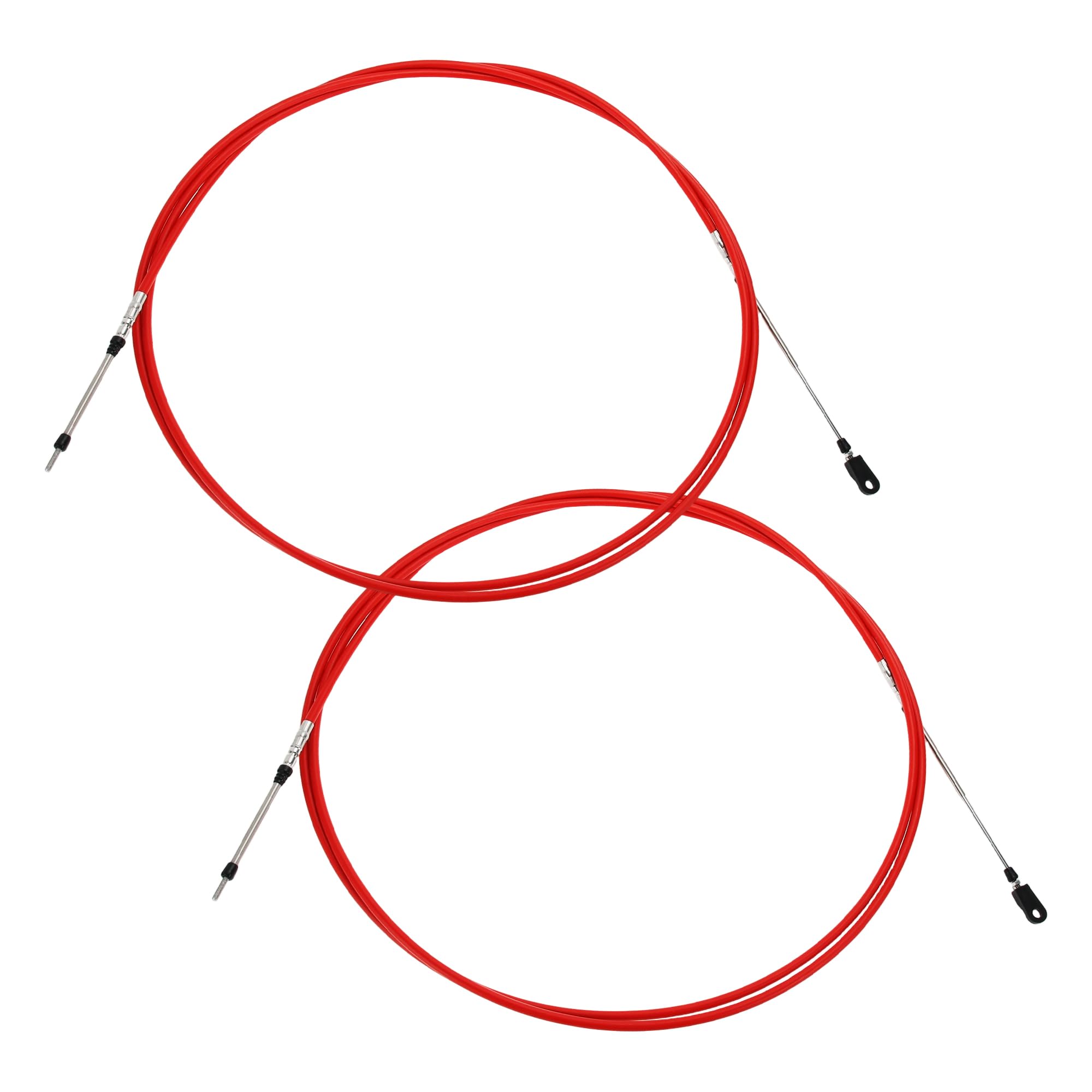 HEROFFIX 2Pcs 15 ft Throttle Shift Remote Control Cable for Yamaha