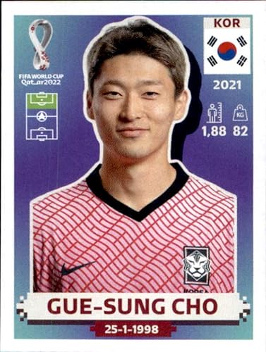 2022 Panini Stickers: Road to FIFA World Cup Qatar 2022#KOR15 Gue-sung Cho South Korea Soccer Card
