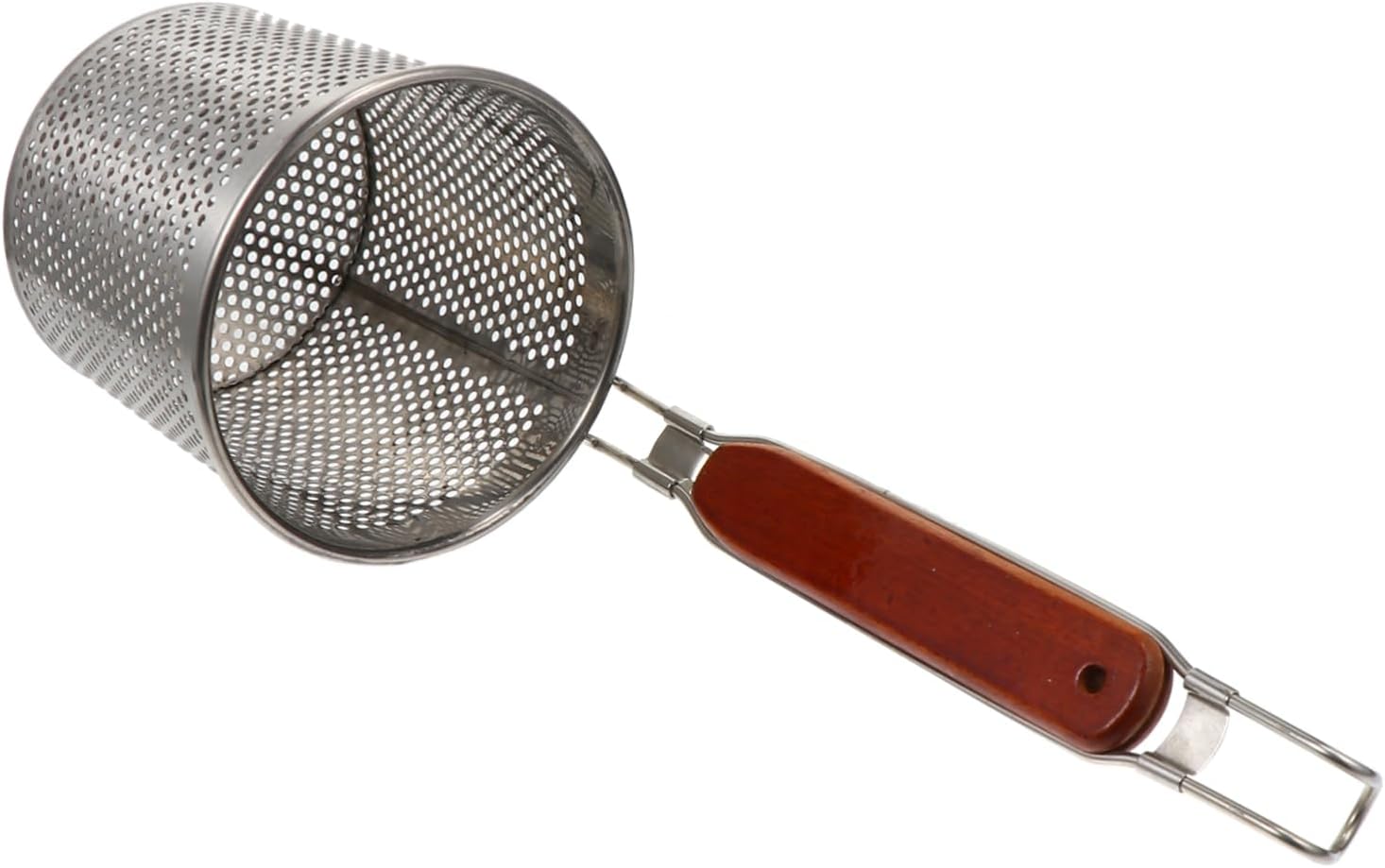 PRETYZOOM Stainless Steel Wire Skimmer Spoon Cooking Strainer for Kitchen Multi Function Practical Strainer for Frying Poached Eggs Vegetables Meat Wontons