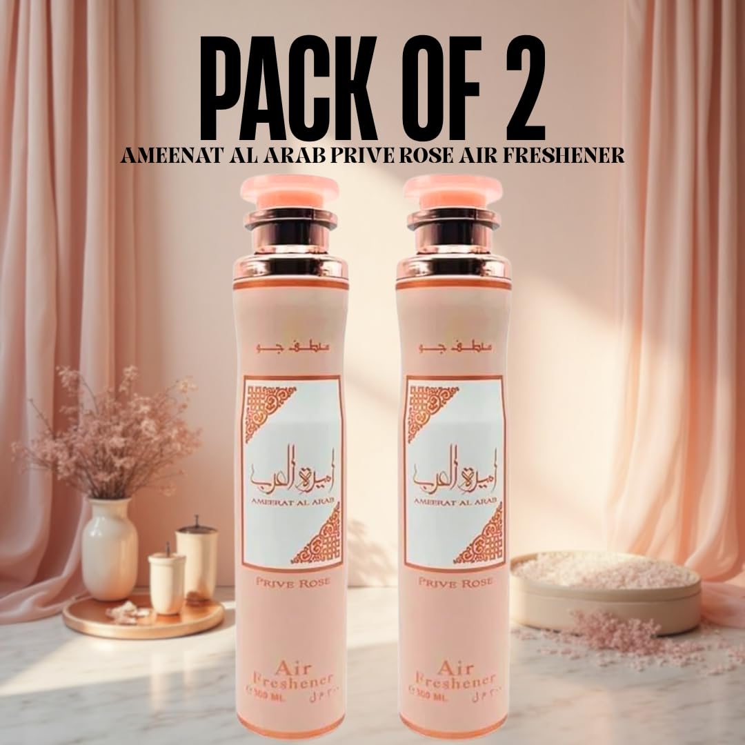 Ambientador Ambientador Al Arab Prive Rose, 2 unidades, 300 ml