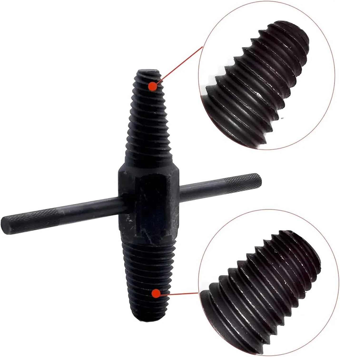 Broken Pipe Extractor Tool 8pcs Broken Wire Extractor Faucet Damaged Bolts Pipe Remover Double-head Water Triangle Valve Tap Bolt