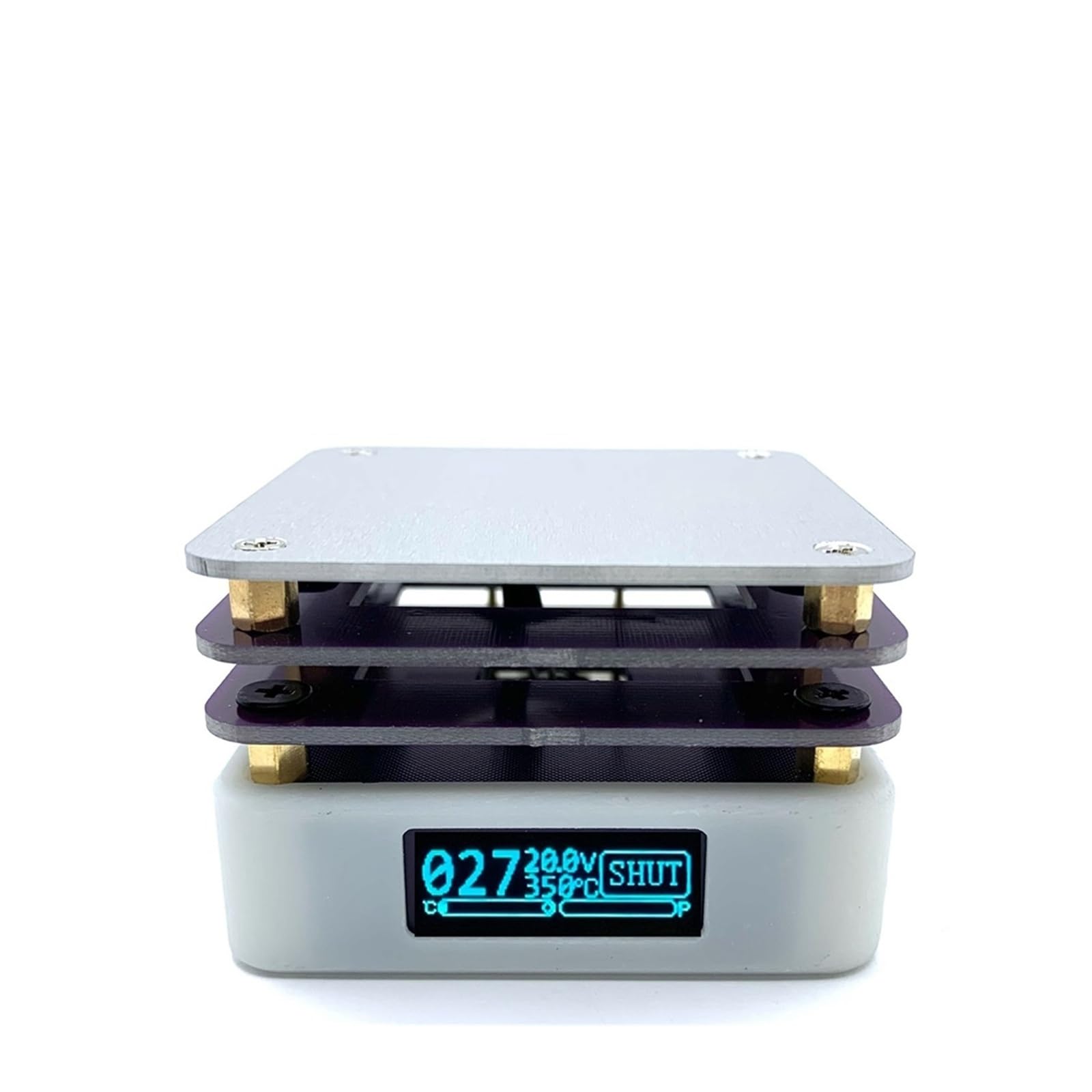 Amazon.co.jp: 研究用ホットプレート 65W ミニホットプレート SMD プリ 