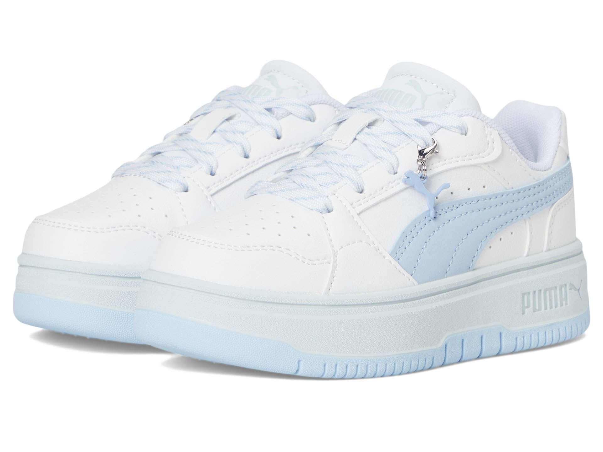 PUMA Unisex-Child Rebound Layup Mid Shoes