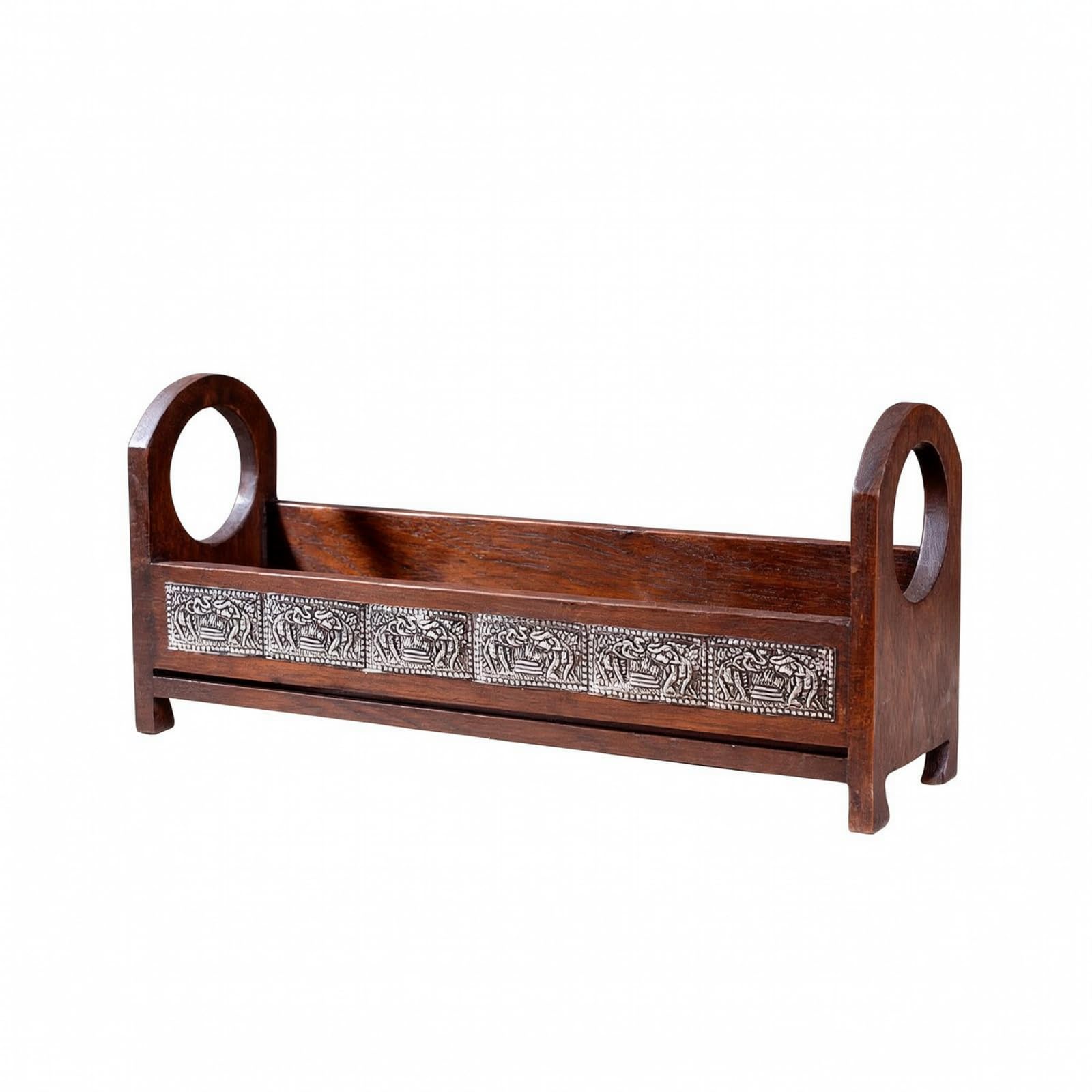 Présentoir En Bois Polyvalent Rangement, Une Couche