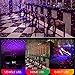 Auto Roof Ceiling Decoration Colourful LED Star Night Lights Projector Atmosphere Lamp Car Top Ceiling Star Lights Armrest Box Interior Ambient Atmosphere for Car/Home/Party (Red+Blue)