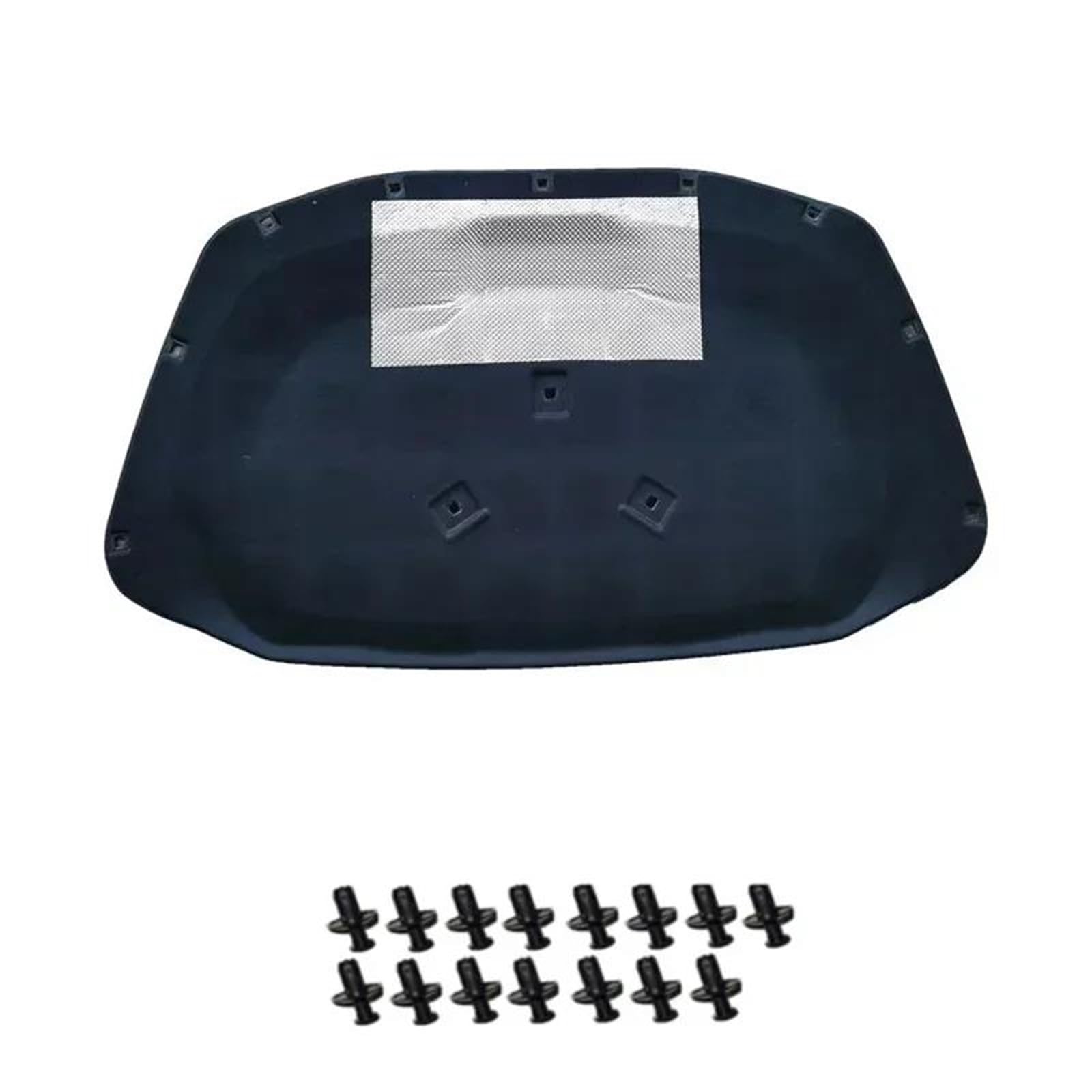 Sound Mat Car Hood Thermal Engine Soundproof Mat for Skoda for Octavia for Tour for Fantasia for Scout 1Z for MK2 2004~2013(Style2)