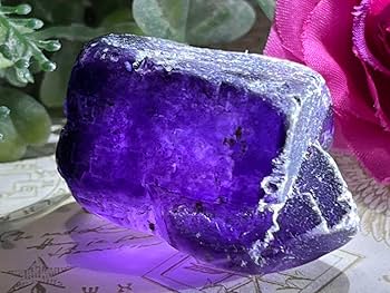 新疆産　レア　288g パープル　フローライト　蛍石　ラフストーン　クラスター Amazon.co.jp: パープル フローライト 蛍石 ラフストーン 原石