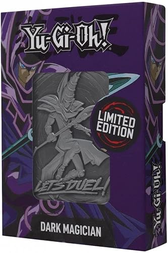 Yu-Gi-Oh! Tarjeta de Dios de Metal de Edición Limitada El Mago Oscuro