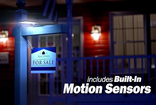 Miniatura 3 de Jokari Solar Powered Motion Activated Walkway and Sign Illuminators 2 Pack. Efficiently Light Up Paths or Signage With Eco-Friendly Solar Energy and