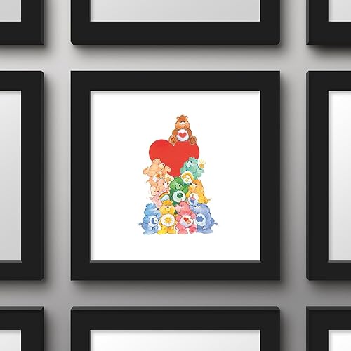 Miniatura 2 de Trends International Gallery Pops Care Bears - Póster de pared de Heritage Care Bears Group, 12.00 x 12.00 pulgadas, versión de marco negro