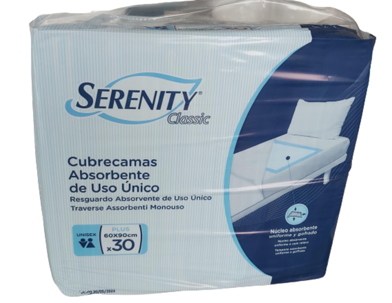 Empapadores 60x90 Desechables, 120 Unidades, empapador deechable para la incontinencia, Almohadillas absorventes para Adultos, niños y Perros, Protector de Cama,, salvacamas Adultos
