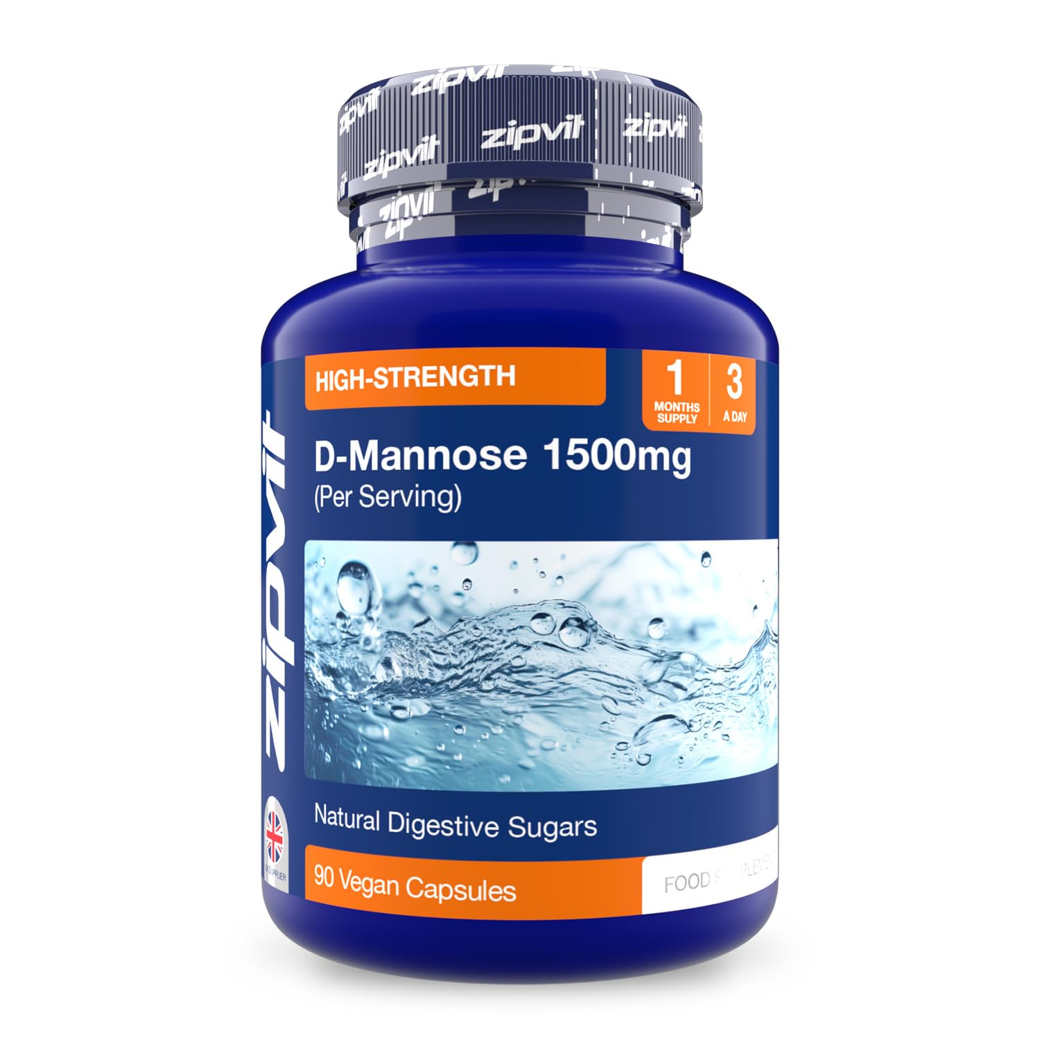 Sponsored Ad – D-Mannose Capsules, 1500mg High Strength Supplement for Men and Women, 90 Vegan Capsules for Daily Wellness