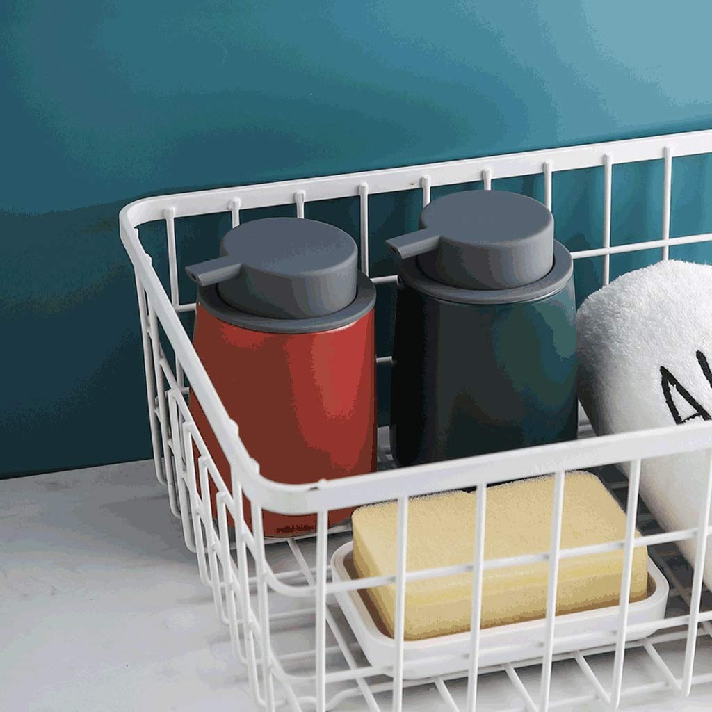 Seifenspender für die Arbeitsplatte, 344 ml, Keramik-Seifenspender, nachfüllbarer Seifenspender für die Arbeitsplatte für das Badezimmer, Lotionspender, Seifenspender (schwarz)