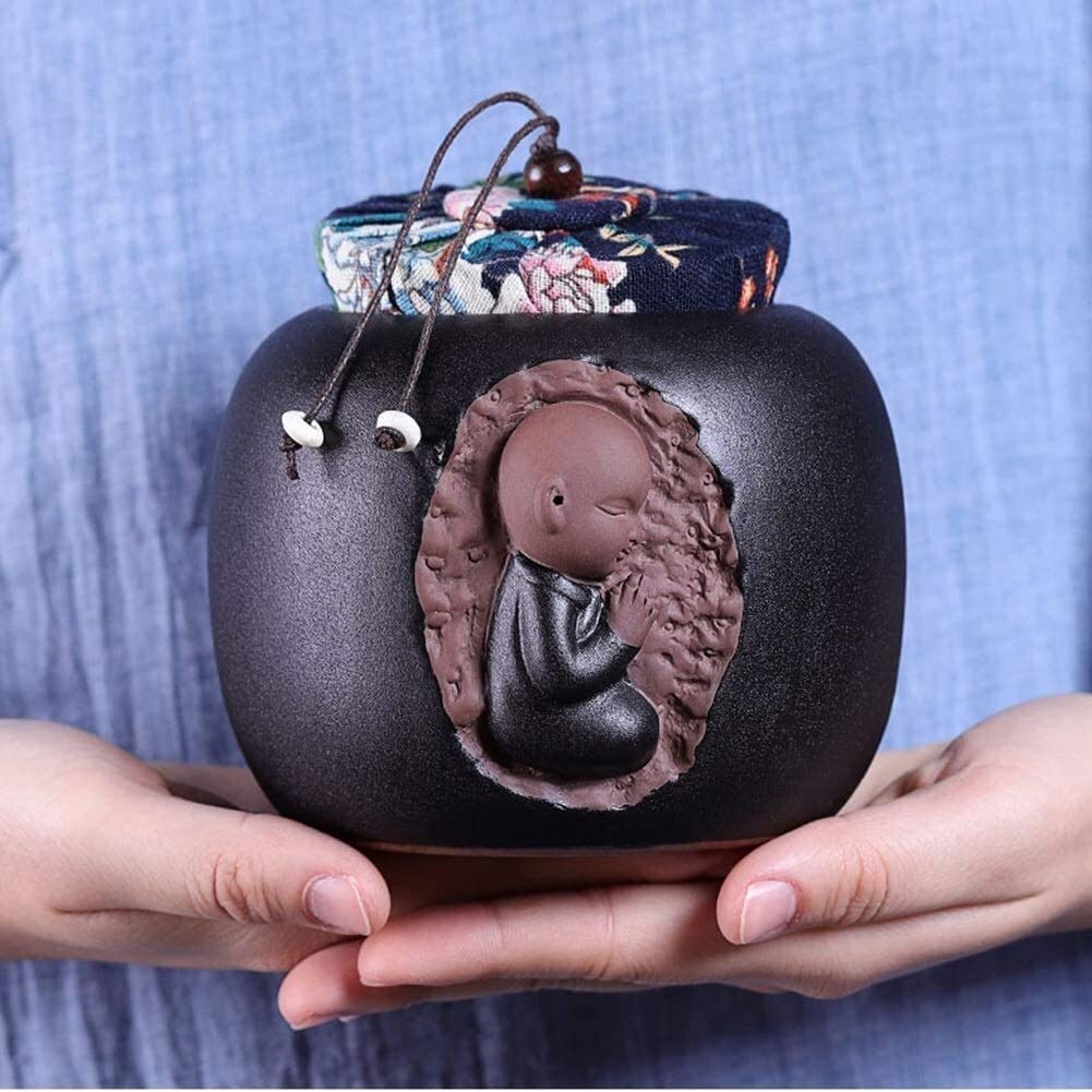 Urnas de cremación para cenizas Urnas decorativas Urnas funerarias Urnas para adultos Urnas para mascotas (C)