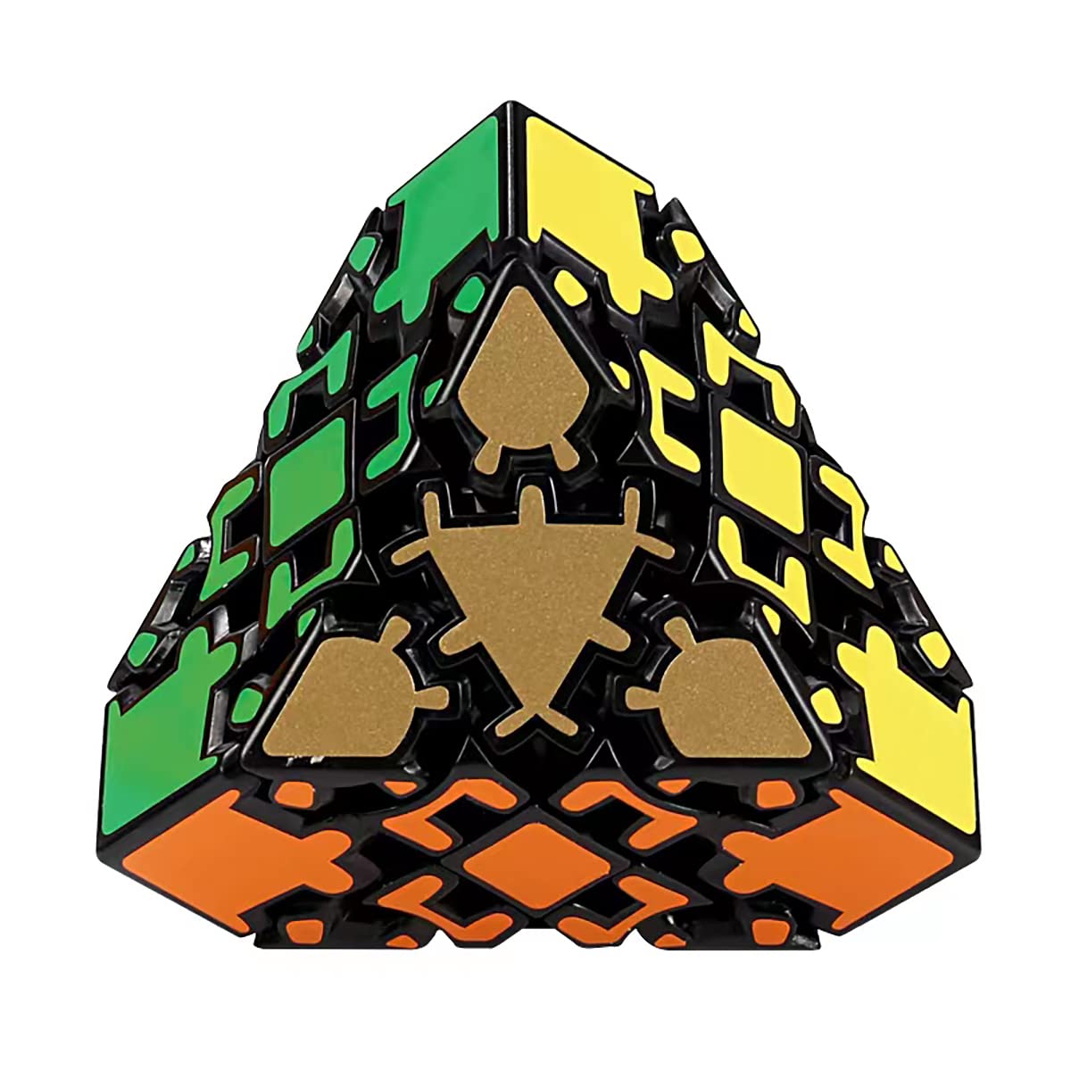 willkingGear Truncated Cube 4 Corners Puzzle Diamond Shape Professional Educational Magic Logic Toy