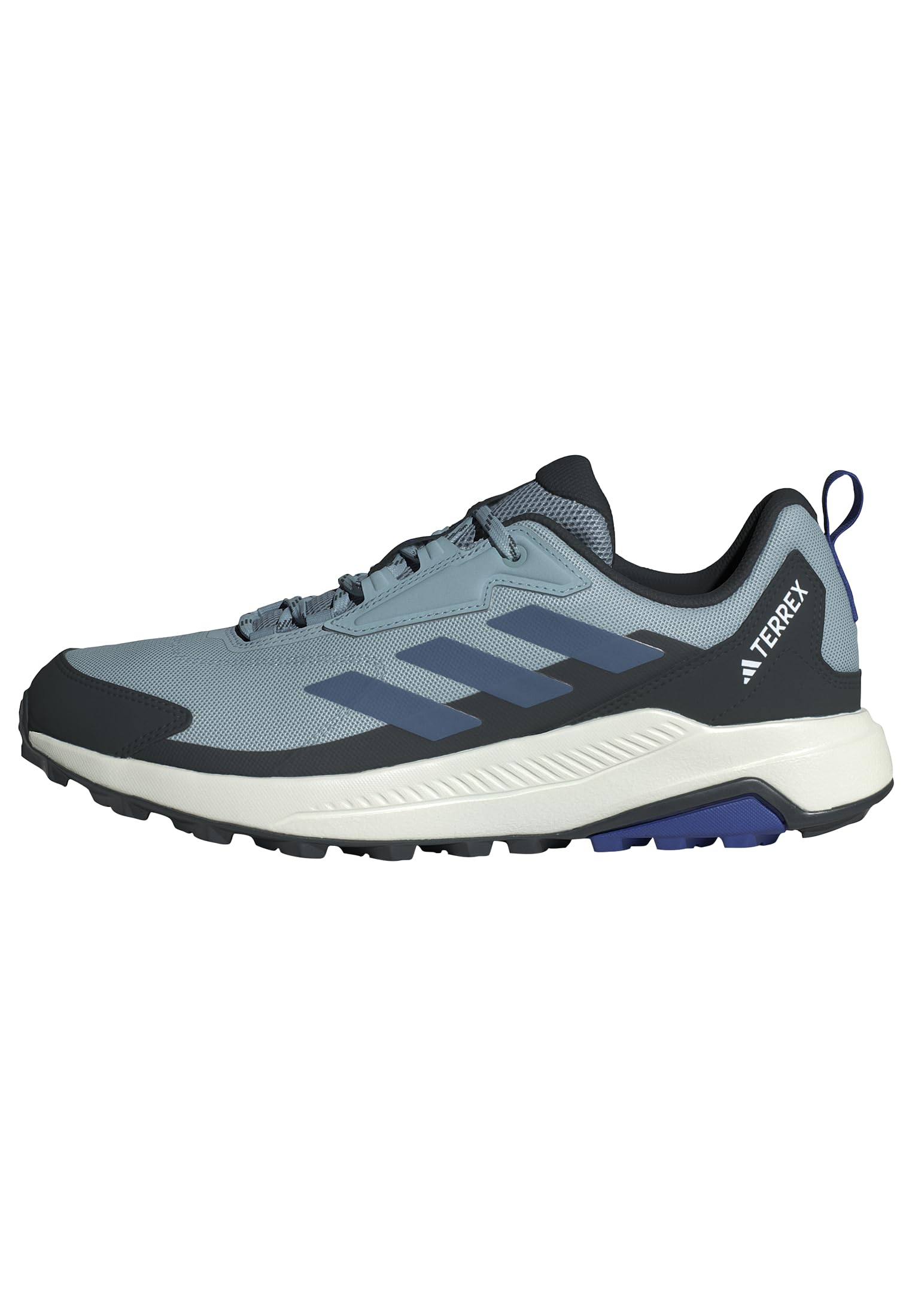 adidas Herren Terrex Anylander Hiking Shoes, Magic Grey/Wonder Steel/Semi Lucid Blue, 48 EU