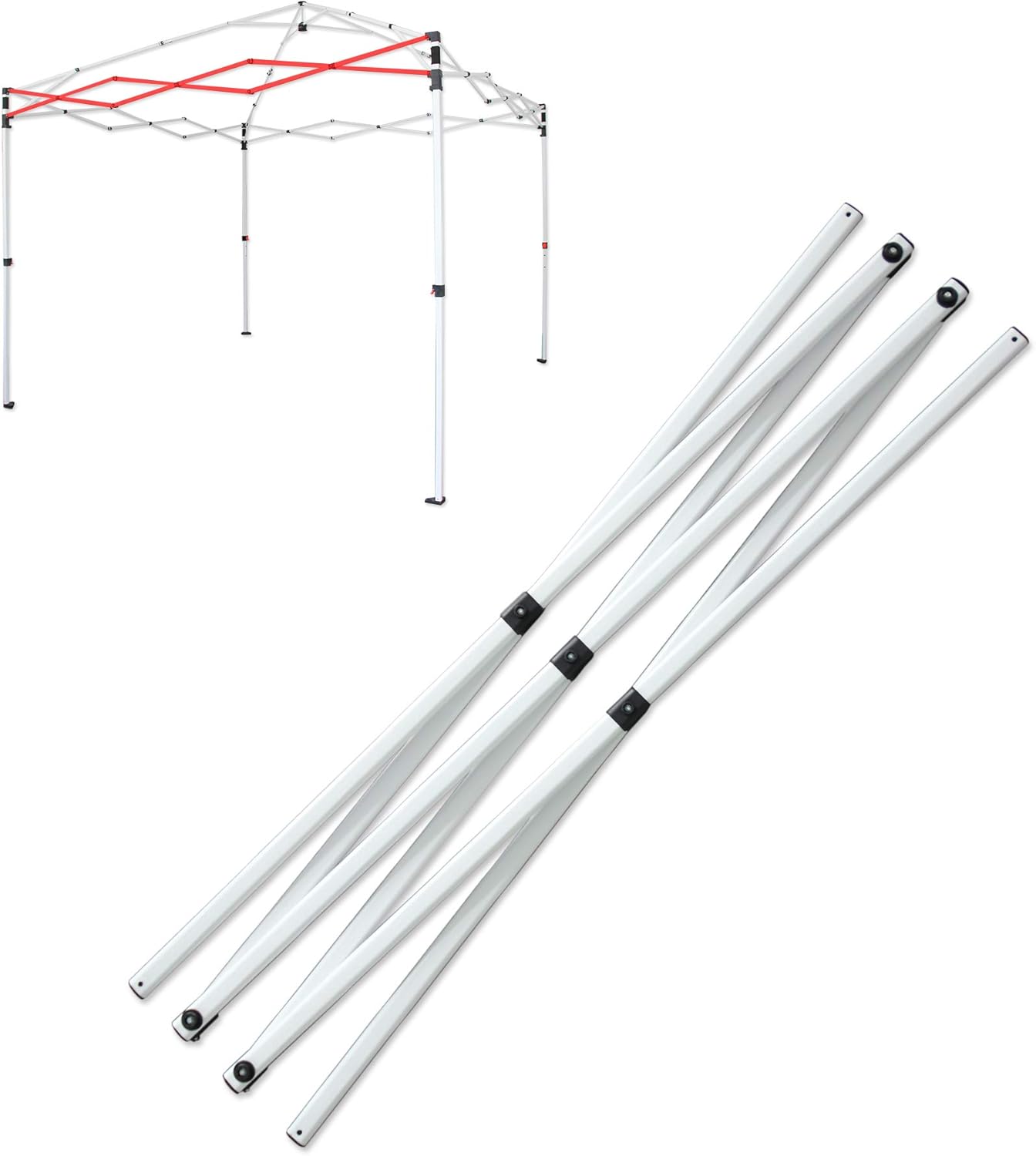 Amazon.com: CROWN SHADES 10x10 Instant Canopy Eave Assembly, The Part ...