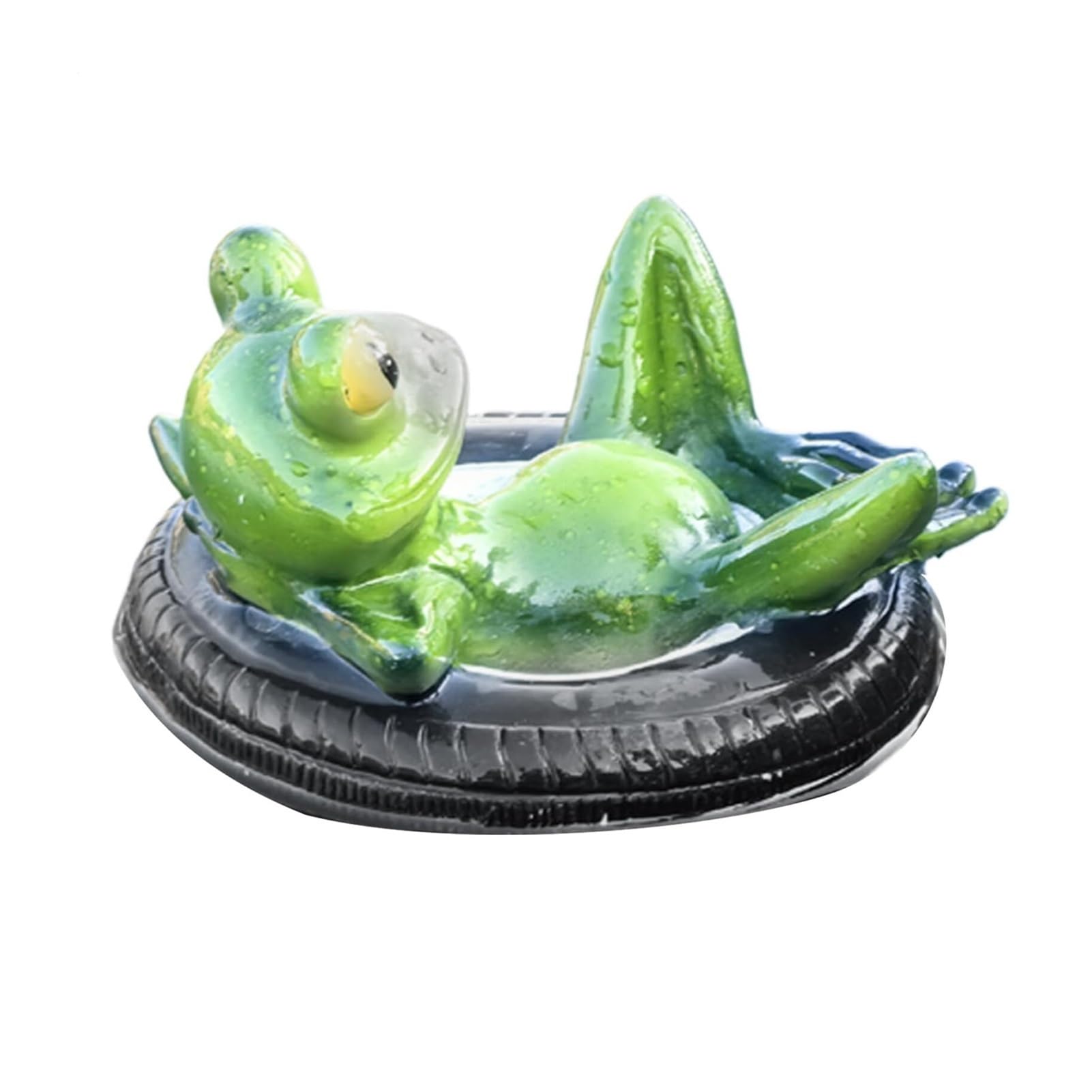Grenouille Flottante Jardin Décoration d'Étang et Ambiance Zen Extérieure