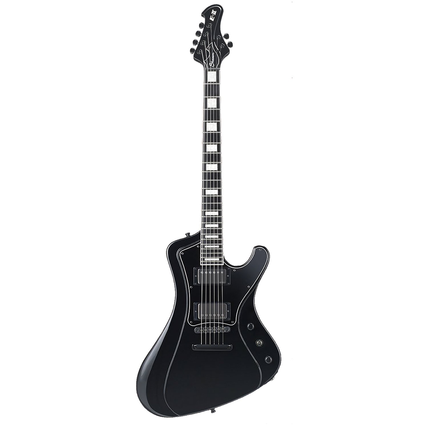 ESP EIISTREAMGBLK Solid-Body Electric Guitar, Black : Amazon.sg