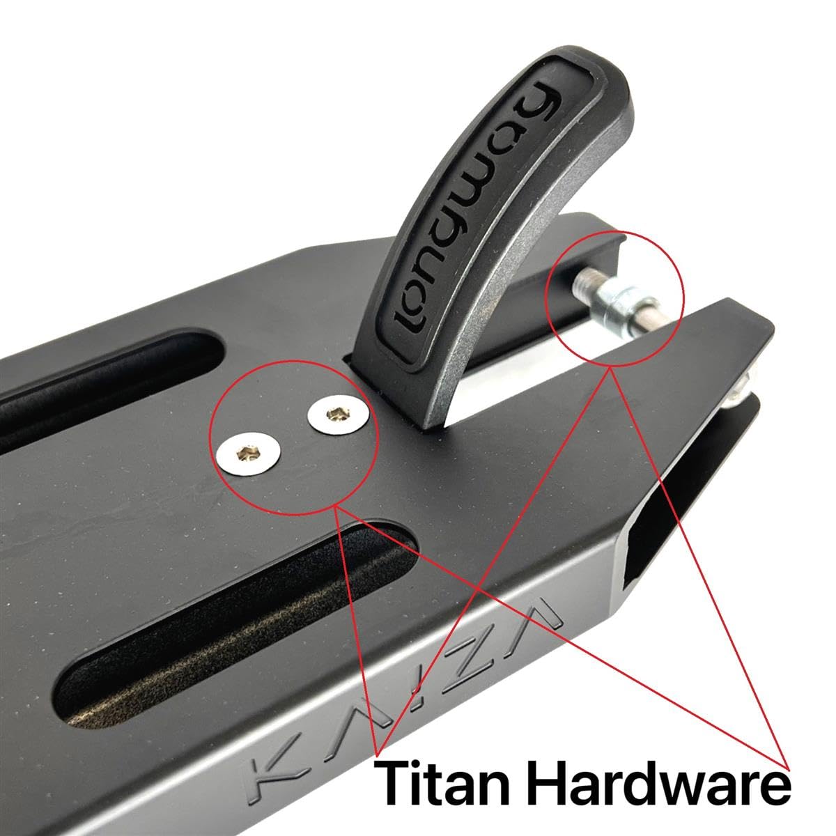Longway Kaiza V4 Stunt Scooter Deck I Trick Roller I 1085 g ligero I Avanzado/Profesional