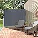 Viewee Toldo Lateral Retráctil de de Jardín 160 x 300cm, Toldos Laterales,...