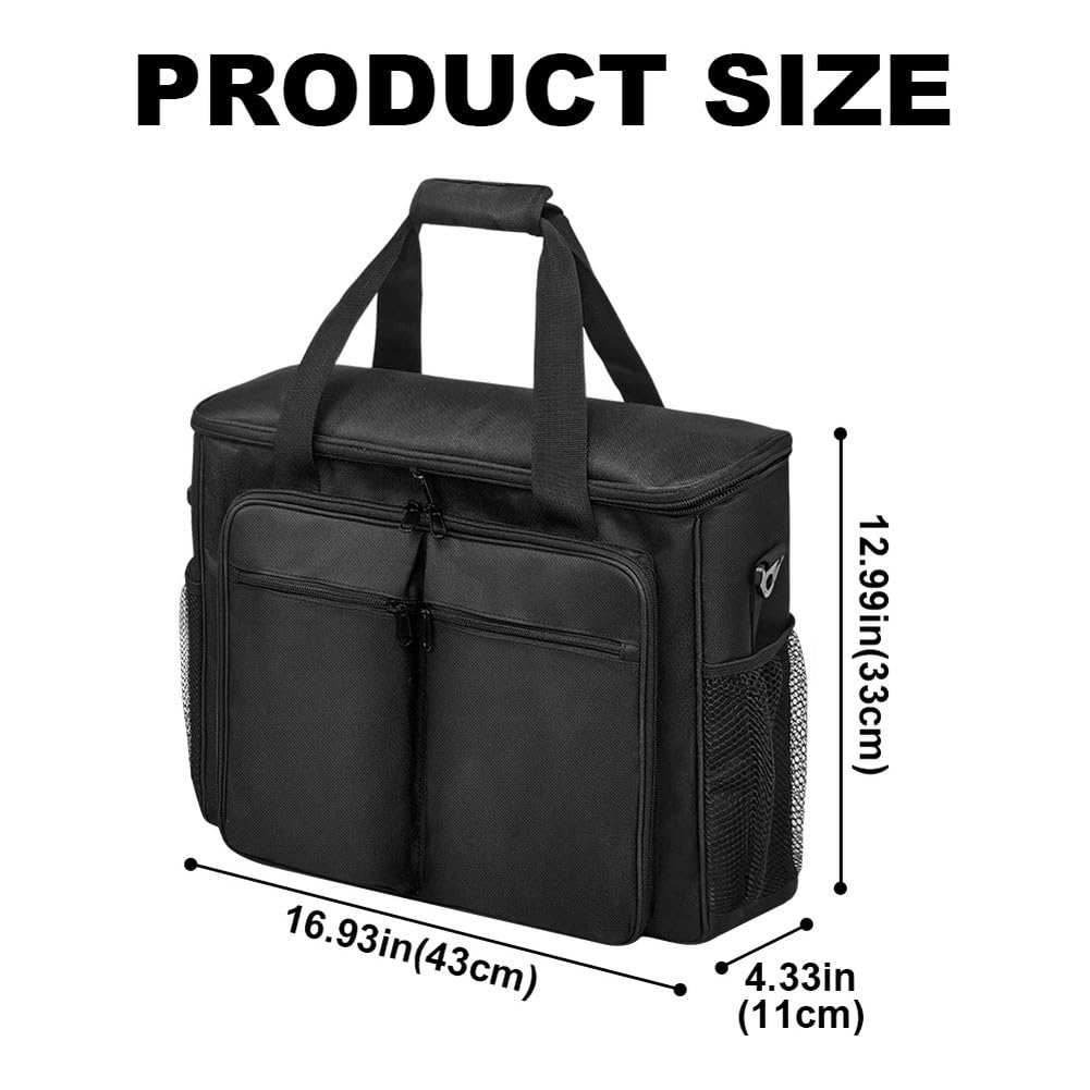 Bolsa equipada con un asa superior reforzada y sin esfuerzo para doble transporte (como se muestra en las imágenes)