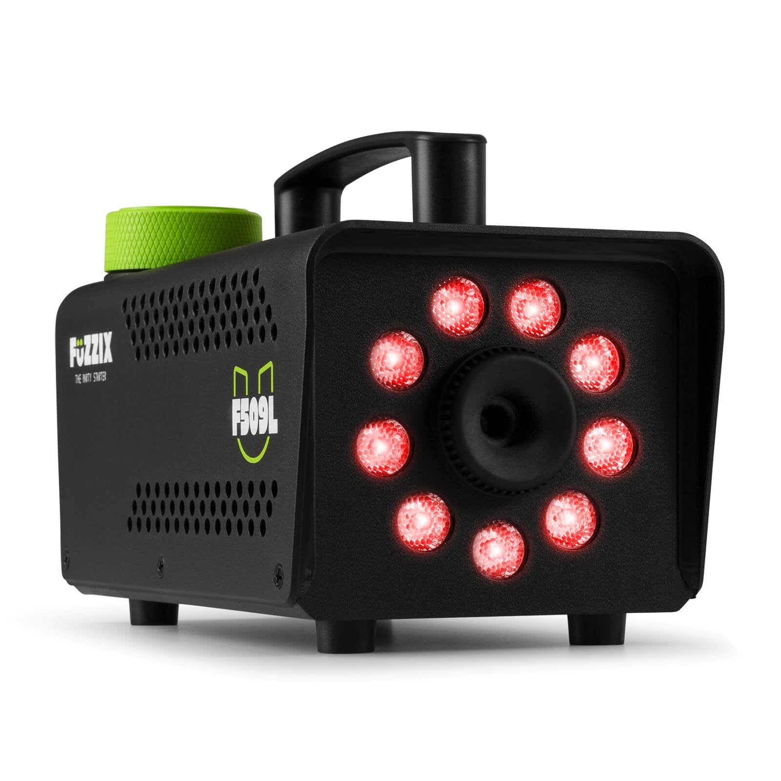 FUZZIX 160.310 F509L MÁQUINA DE HUMO PARTY 9 LEDS RGB - 59.95 €