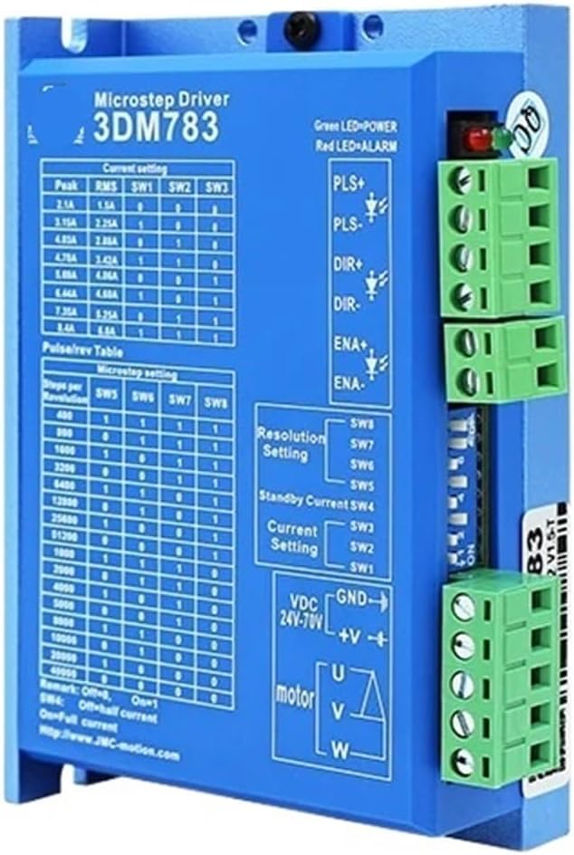 3DM783 Driver 8.3A 60VDC Hybrid Digital 23 Stepper Motor Drive Microstep Controller for Automatic Machine Cut Engrave