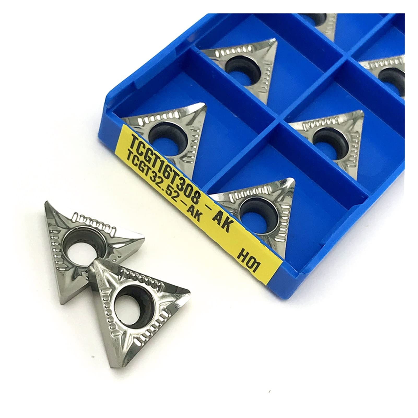 Inserts Carbure SCGT09T308-AK | Lot De 10 | Pour Usinage De L'aluminium | Semi-finition Et Finition - 8