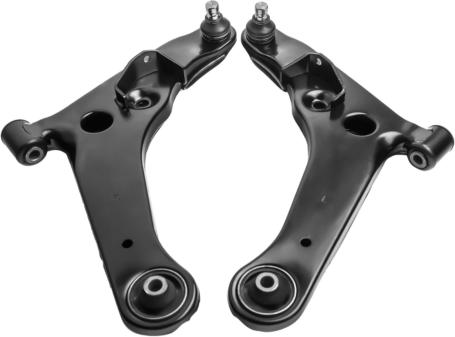 maxpeedingrods 2pcs front lower control arm w/ball joint for mitsubishi outlander 2003 2004 2005 2006, rk620546 rk620547