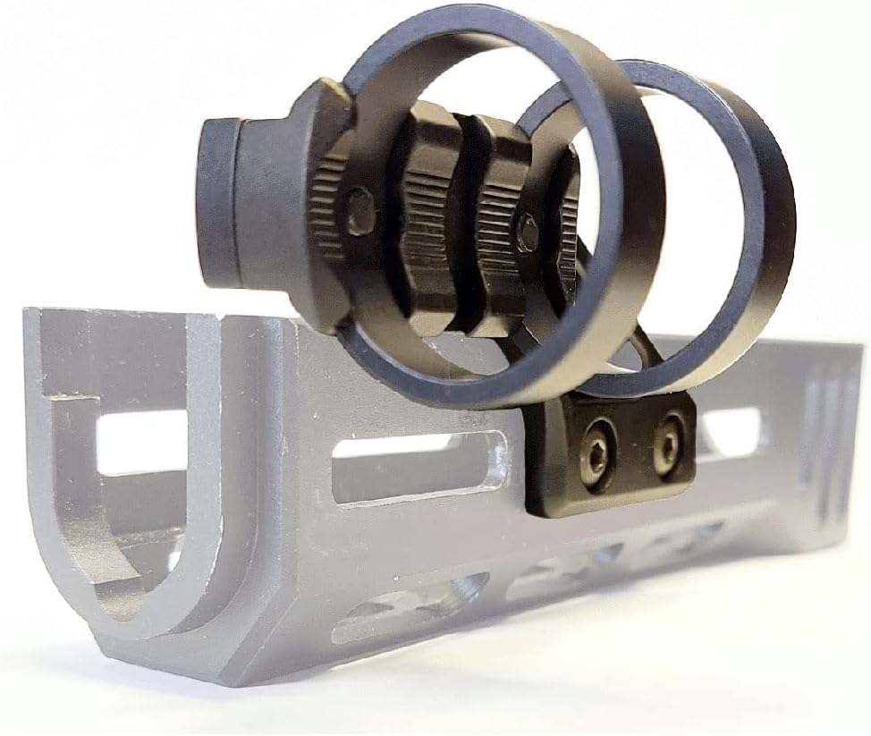 CDM Gear Scout-CRR Side Light Mount Cantilever Compatible with Rail Mounted or Round Bodied 1" Light, Left Hand(Right Side)