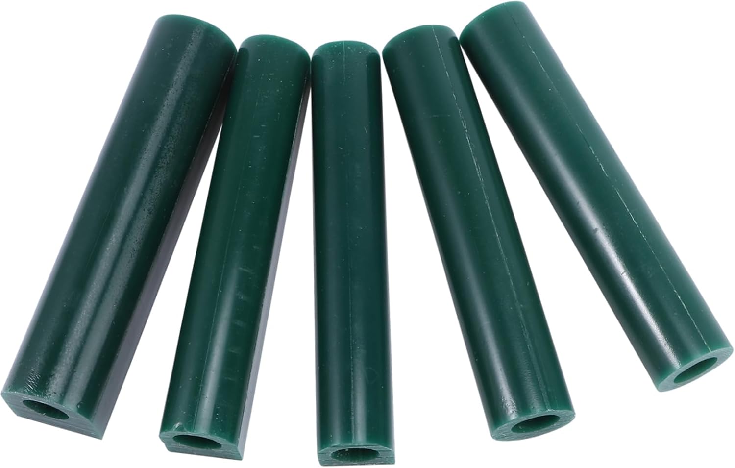 Hohopeti 5pcs Jewelry Making Wax Ring Tube Carving Accessory Smooth Interior for Ring Making DIY Craft Supplies