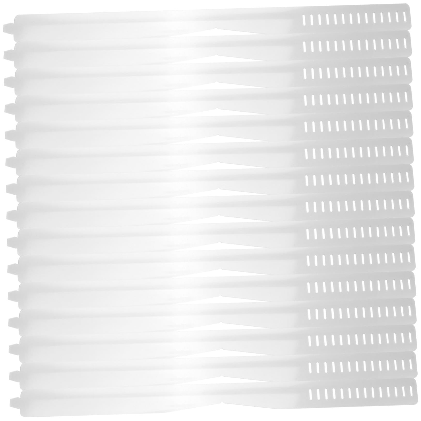VANZACK 100 piezas Soporte para Cuello de Camisa de Hombre Soportes de PVC Transparentes Ajustables para Collar Refuerzos para Camisas de Vestir Mantiene Forma y Previene Deformación