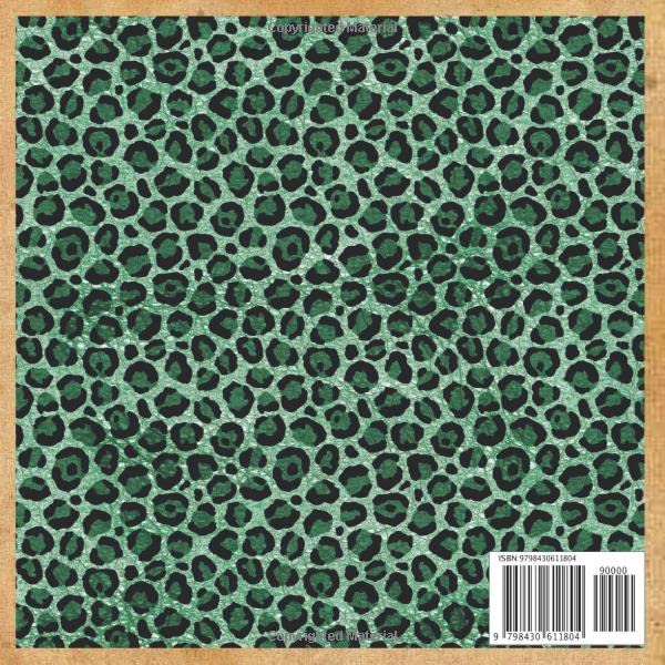 collage paper leopard colorful print pattern for scrapbooking supplies & DIY material scrapbook craft junk journal kit 28 patterned cheetah crafting ... 14 textured decorative design for papercraft image 3
