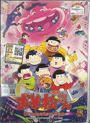 Amazon Com Osomatsu San Complete Tv Series Dvd Box Set 1 13 Episodes Yoichi Fujita Movies Tv