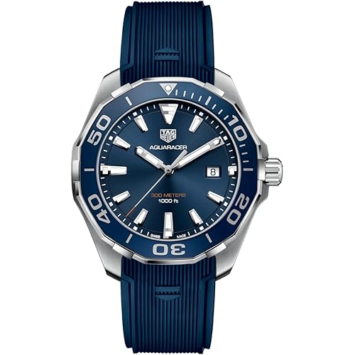 TAG HEUER Aquaracer Blue Dial Men's Watch WAY101C.FT6153