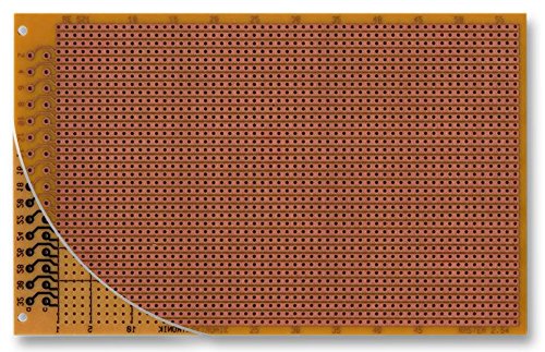 PCB, EUROCARD, FR2, Stripes, 2.54MM | PROTOTYPING Boards/BREADBOARDS PCB, 1 X Qty - RE521-HP