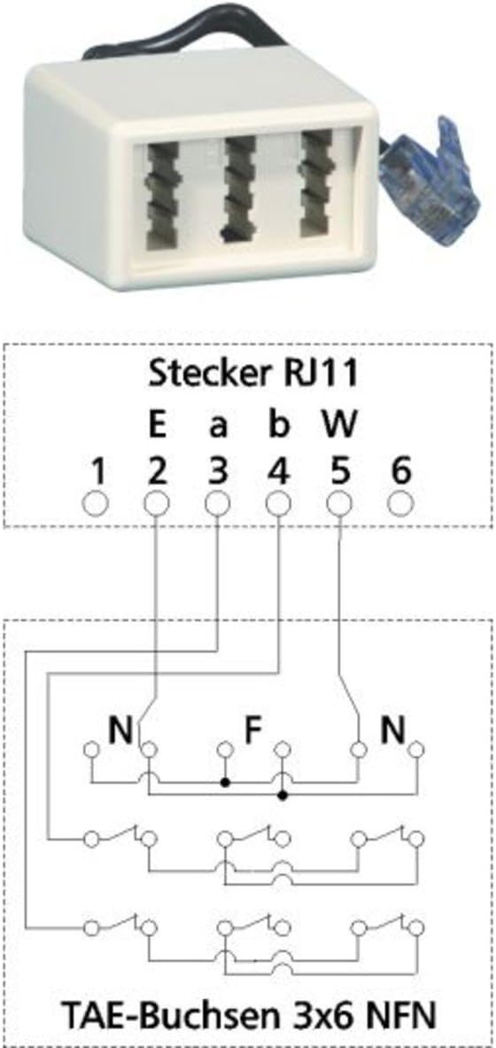 BTR Blumberger UAE Adaptor WE6 - NFN 0.1 m