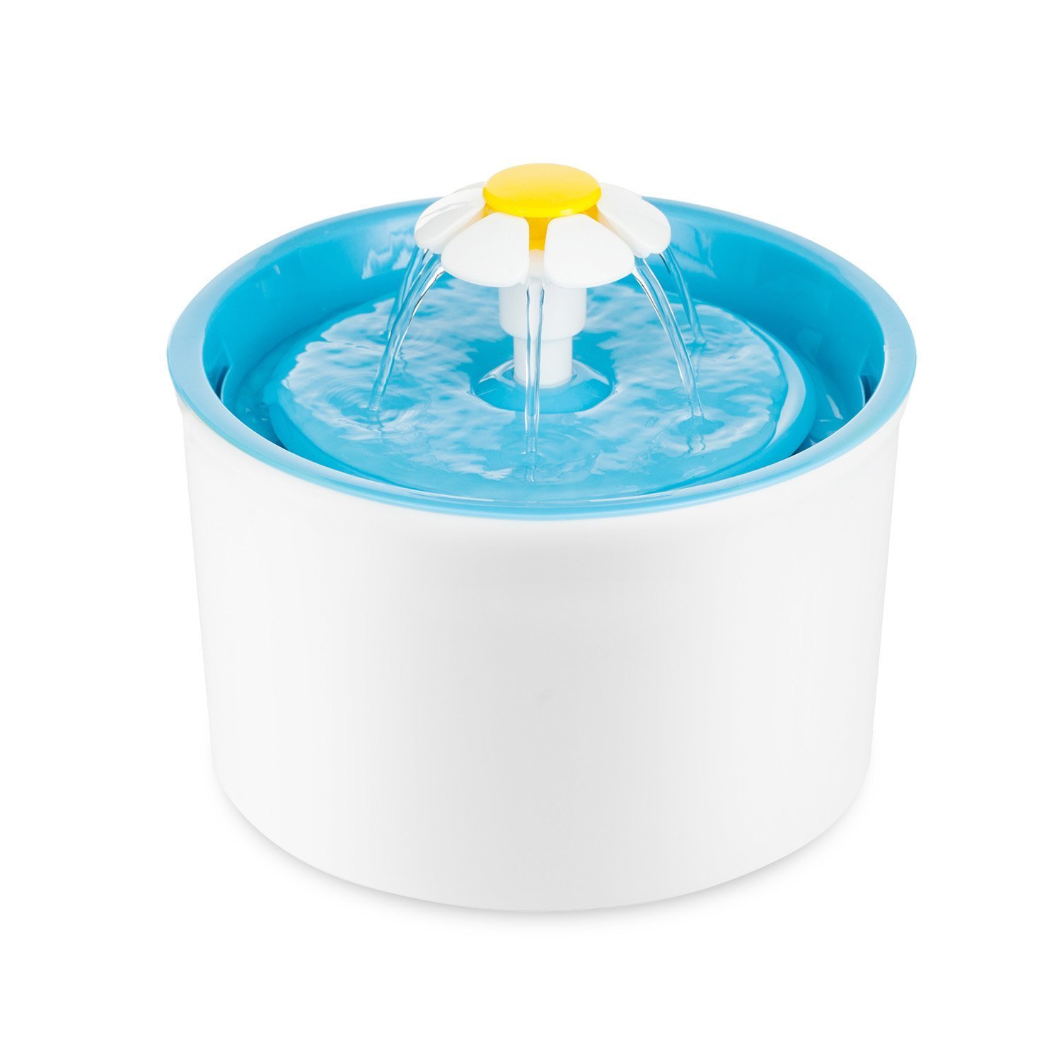 Ele Eleoption Fontaine à eau en acier inoxydable pour chat 2,4 l [719