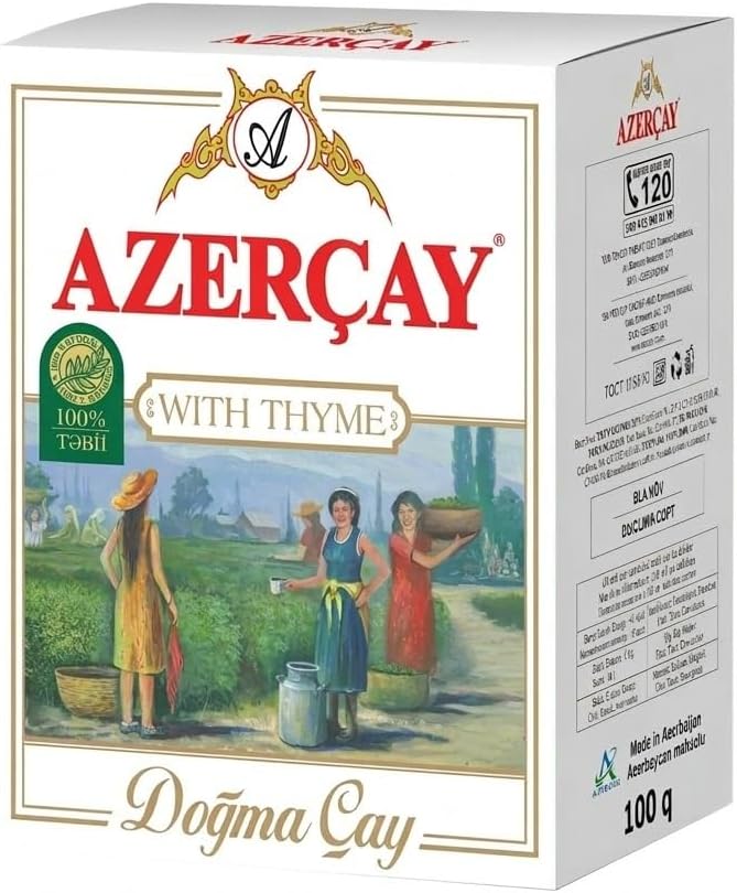 With Tyme 100 Gr Black Tea With Thyme