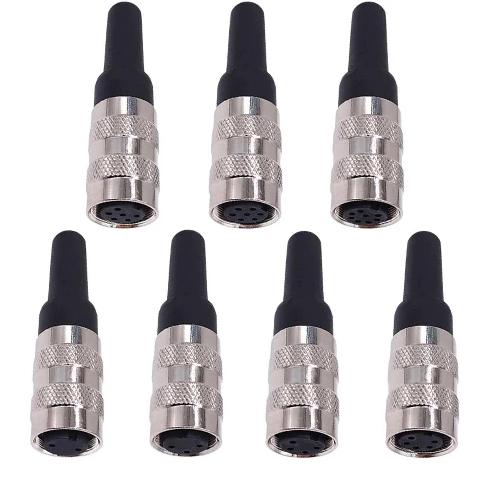 Conector de sensor M16 hembra de 8 pines para una transmisión sin interferencias 4