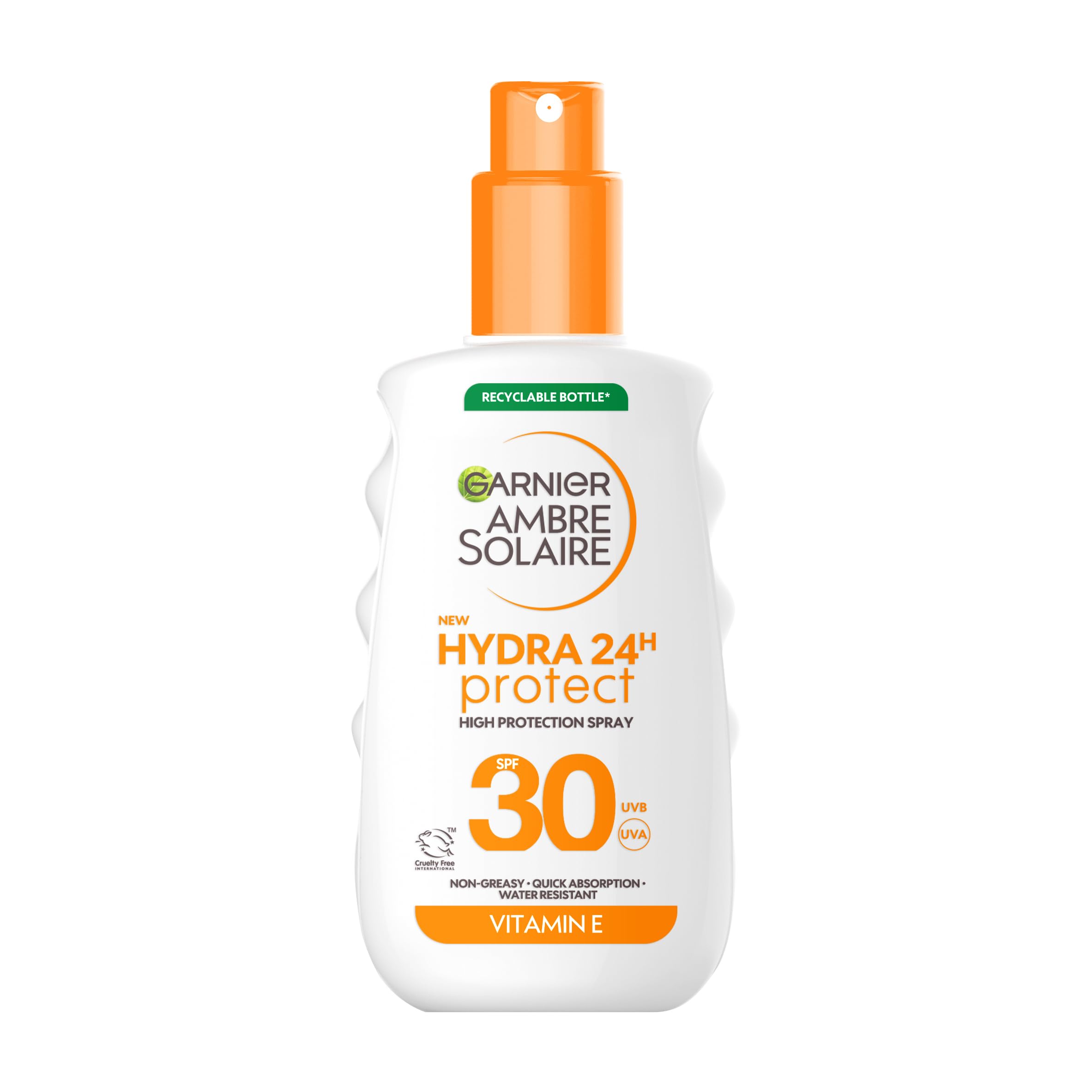 Garnier Ambre Solaire Sun Cream SPF 30 Hydra 24 Hour Protect Lotion 150ml