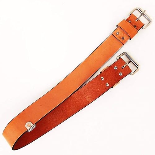 Miniatura 3 de Correa trasera de cuero con hebillas de rodillo