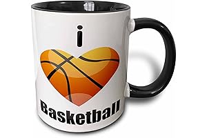 3D Basketball Mug with Hoop