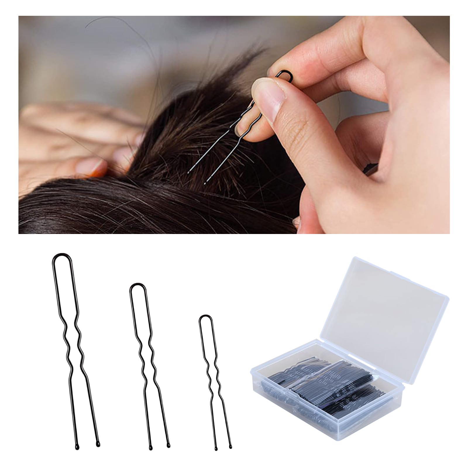 Amazon | aninako U字ピン Uピン 150本 5cm+6cm+7cm 各50本入り  