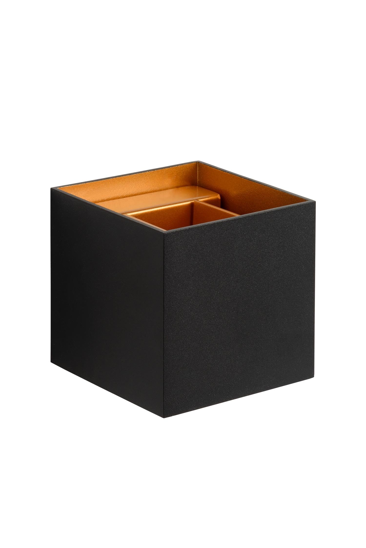 LUCIDE XIO - Lámpara de pared - LED Regul. - G9-1x4W 2700K - Ángulo de haz ajustable - Negro