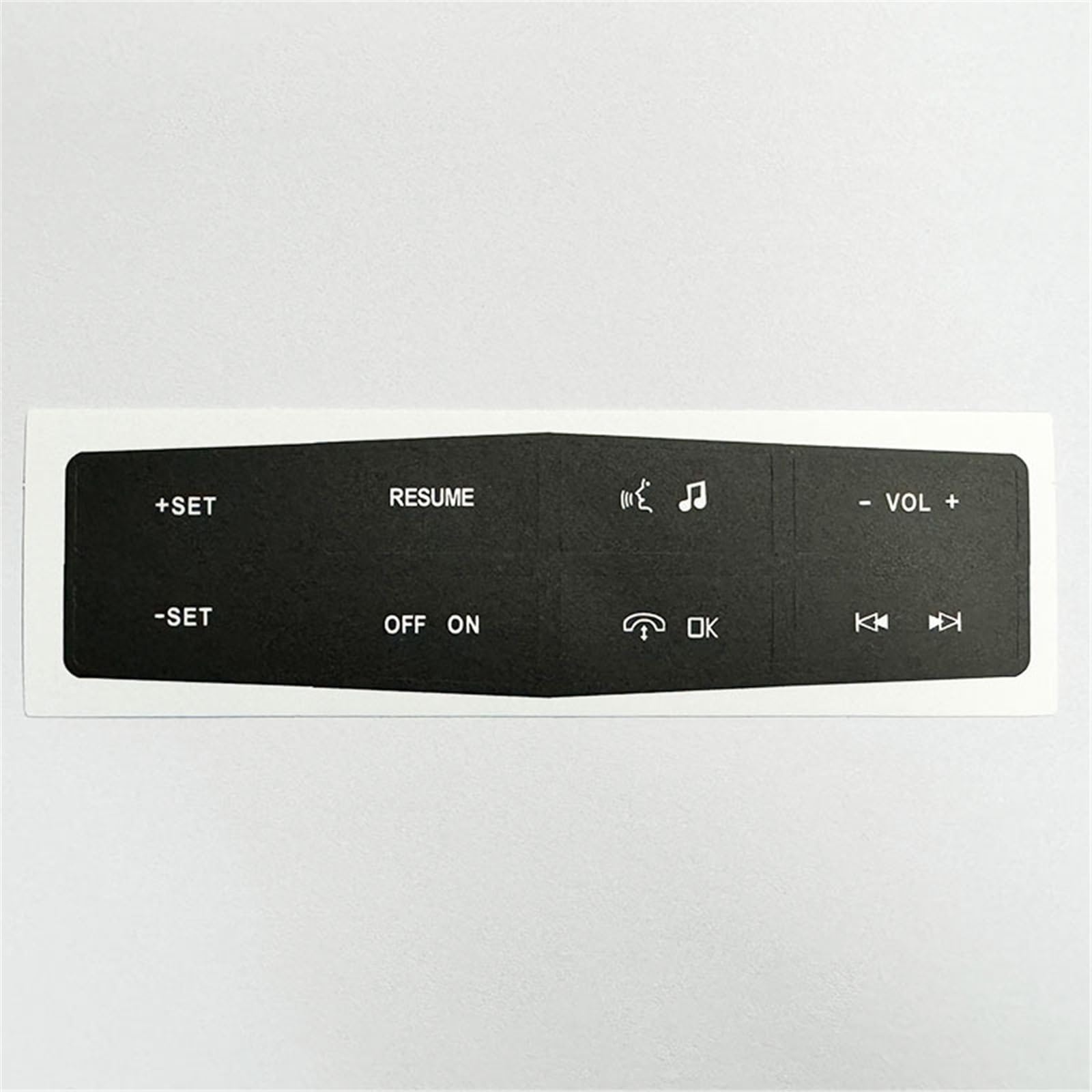 Repair Patch Compatible with Mustang 2011 2012 1PC PVC Car Stickers Stickers Decals of Repair Sticker for Steering Wheel Control Buttons