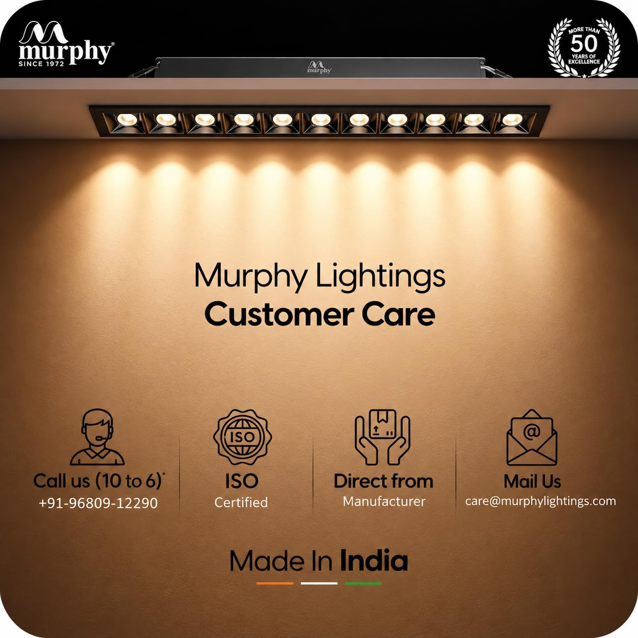 Murphy LED Spot Light - Black Finish, 20W -5