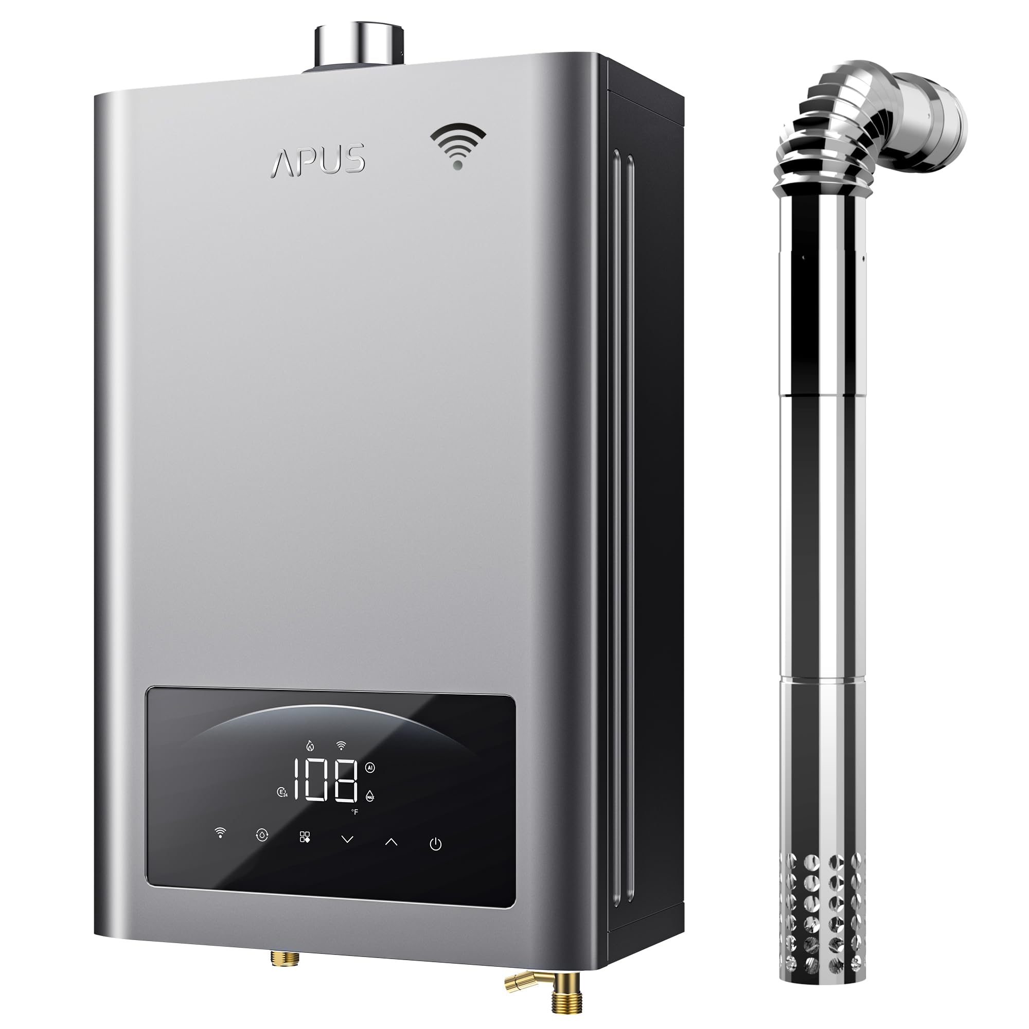 APUS 140,000 BTU Natural Gas Tankless Water Heater