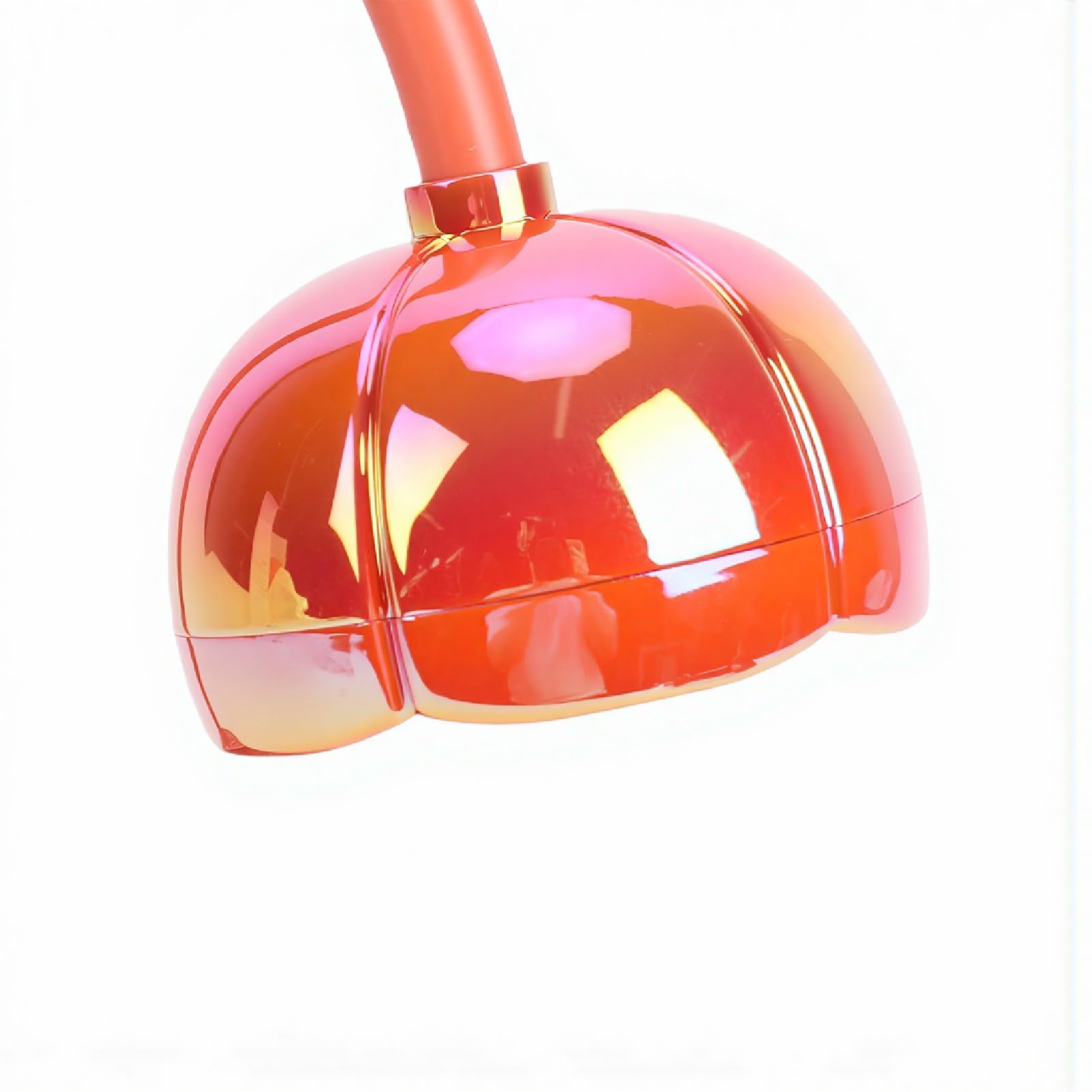 Pongnas Lampada per Unghie Ricaricabile Senza Fili 36 W Lampada per Unghie a LED Senza Fili per Manicure 12 Chip a Doppia Luce Asciugatura Rapida per Smalto (ORANGE)